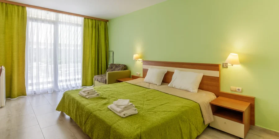 Double room interior at Park Hotel Revita
